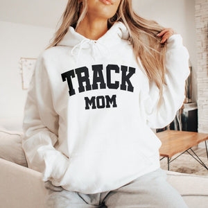 Track Mom Hoodie, Track Mama Crewneck, Mother's Day Gift, Track Mom Gift Sweatshirt, Gift Sweatshirt For Mom, Track Mama Gift