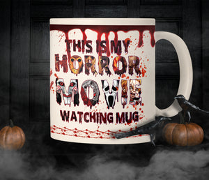 Horror Movie Blood 11 oz. White Mug