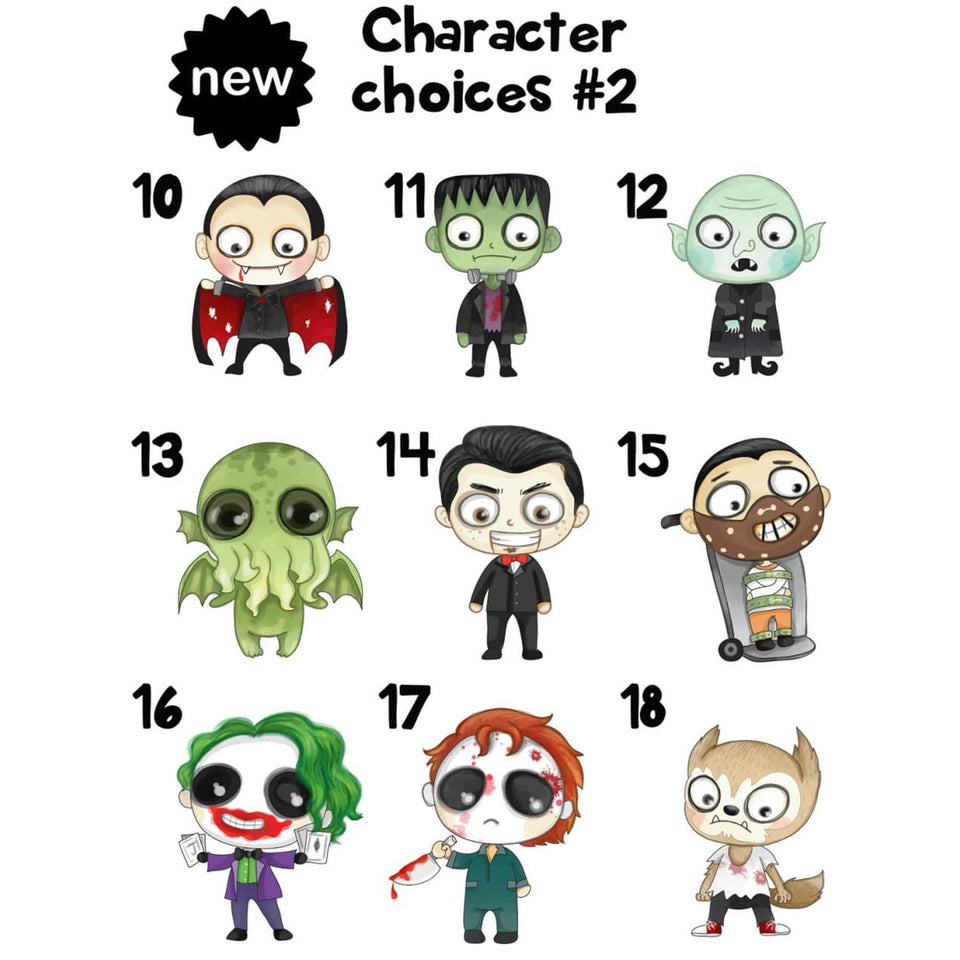 Personalized Character - Come with us and you will see this our town of halloween poster