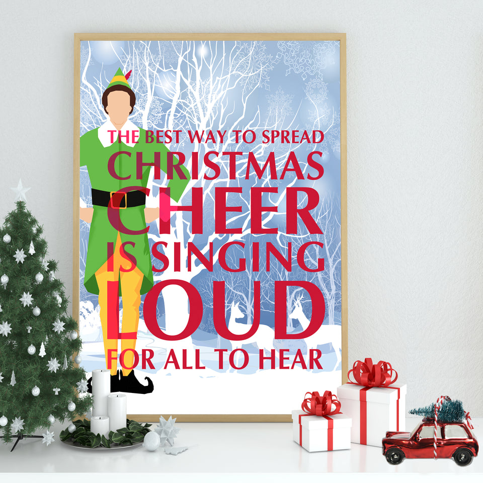 Buddy The Elf Poster