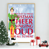 Buddy The Elf Poster