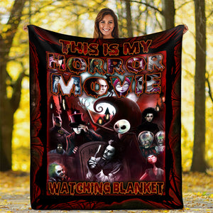 Tim Burton This Is My Horror Movie Watching Blanket