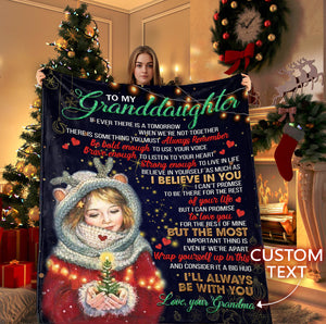 Personalized Grandma - Gift For Your Beloved Granddaugher Blanket